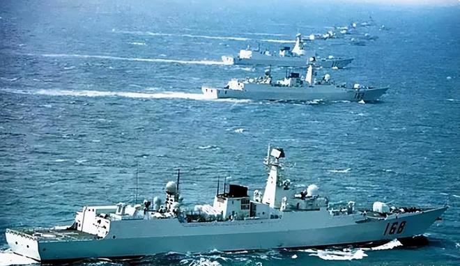 中国海军军舰一览，哔哩哔哩上的壮丽画卷，中国海军军舰全景展示，哔哩哔哩上的海上壮丽画卷