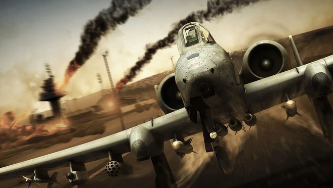 A-10攻击机型号，空中力量的锐利之剑，A-10攻击机，空中力量的锐利之剑