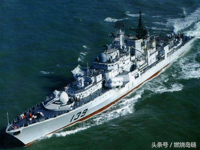 现代级驱逐舰138舰，中国海军的骄傲，现代级驱逐舰138舰，中国海军的荣耀之盾
