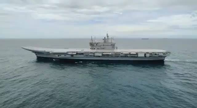 印度新航母维克兰特号，崛起的海洋力量与战略意义，印度新航母维克兰特号，崛起中的海洋力量与战略地位