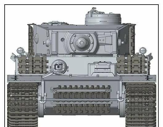 虎式坦克线图,二战中的钢铁巨兽,虎式坦克线图,二战钢铁巨兽的震撼力量