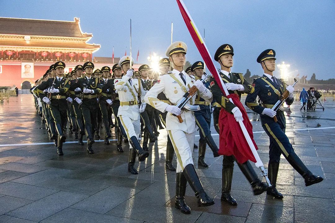 三军仪仗队图片超清，展现荣耀与力量，三军仪仗队超清图片展示，荣耀与力量的瞬间