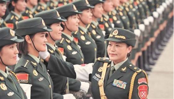 战略支援部队方队图片,展现新时代中国国防力量的风采,战略支援部队方队图片,展现新时代中国国防力量的风采展示