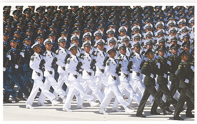 战略支援部队方队图片,展现新时代中国国防力量的风采,战略支援部队方队图片,展现新时代中国国防力量的风采展示