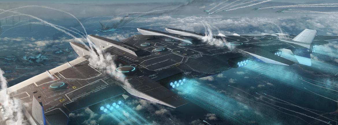 航展现鸾鸟空天母舰，探索未来海空领域的崭新篇章，航展现鸾鸟空天母舰，开启海空领域未来崭新篇章