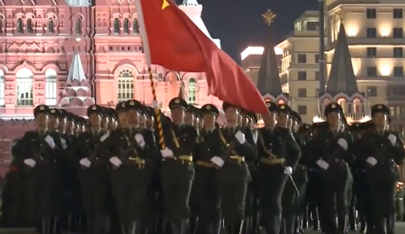 震撼心灵的红场之旅，中国仪仗队与俄罗斯的交融时刻，震撼心灵的红场之旅，中国仪仗队与俄罗斯的交融盛典