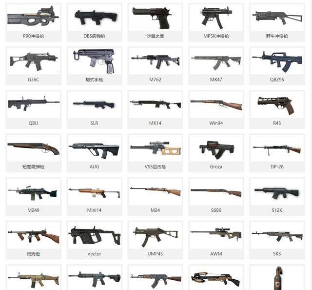 武器图片大全及价格，军事爱好者的指南，军事爱好者必备，武器图片大全及价格指南