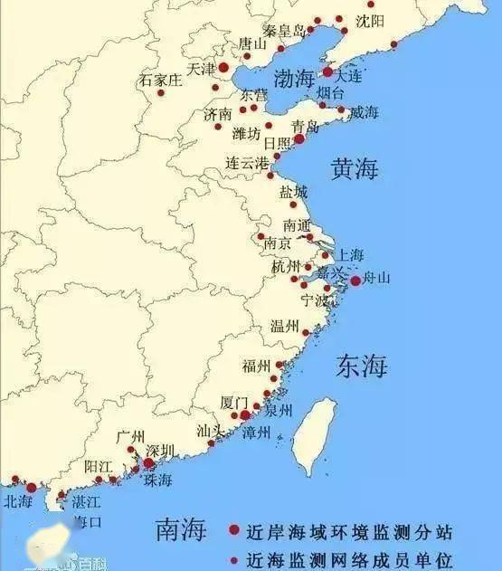 黄海渤海东海南海地图,揭示中国海域的壮丽画卷,中国海域壮丽全景,黄海渤海东海南海地图揭秘