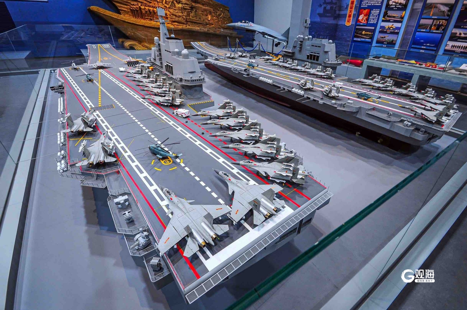 中国人民解放军海军博物馆航空母舰模型,历史的见证与未来的启示,中国人民解放军海军博物馆航空母舰模型,历史见证与未来展望