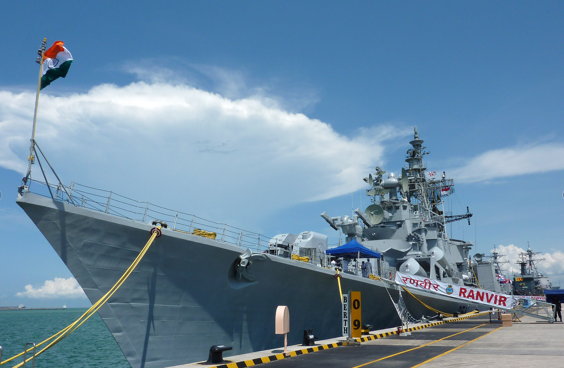 印度军舰进入南海,区域安全态势的新观察,印度军舰南海之行,区域安全态势再观察