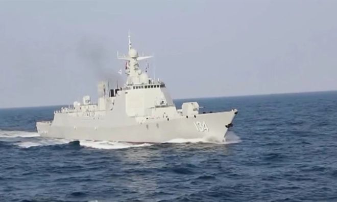 海军绍兴舰,新时代的海上利剑,海军绍兴舰,新时代海上利剑展锋芒