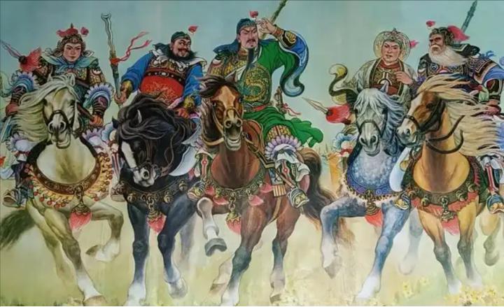 五虎上将,蜀汉的英勇传奇,蜀汉五虎上将的英勇传奇