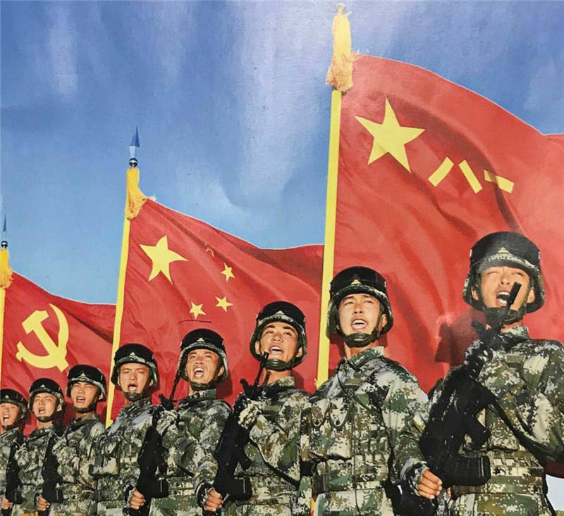 三军一仗队图片，展现军民团结的力量与荣耀，军民团结的力量与荣耀，三军一仗队图片展