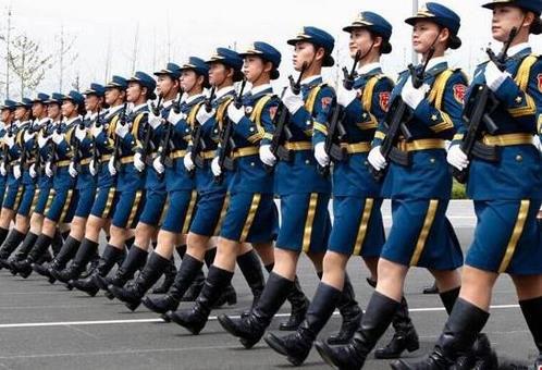 中国解放军仪仗队女兵，时代的荣光与力量的象征，中国解放军仪仗队女兵，时代荣光与力量之象征