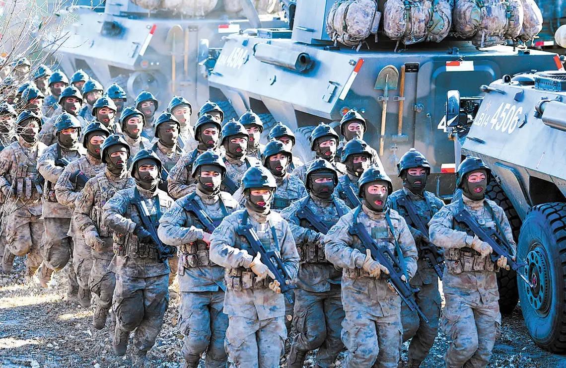 中国正在每个战区进行集结，战略调整与国防力量重塑，中国战区战略调整与国防力量重塑进行时