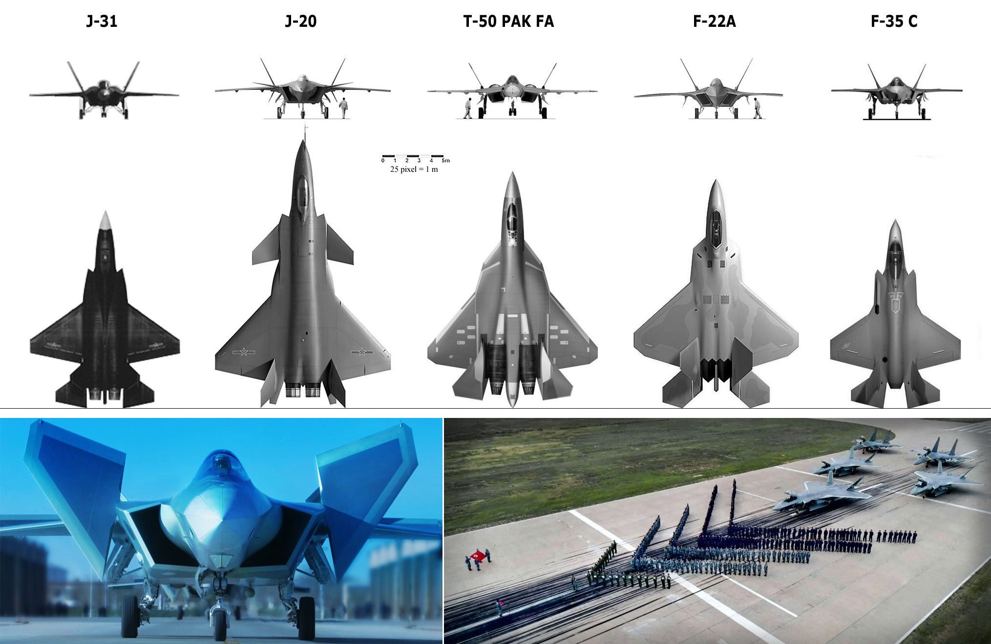 歼-20与F-22，空中巨人的实力对比，歼-20与F-22，空中巨人实力对比分析