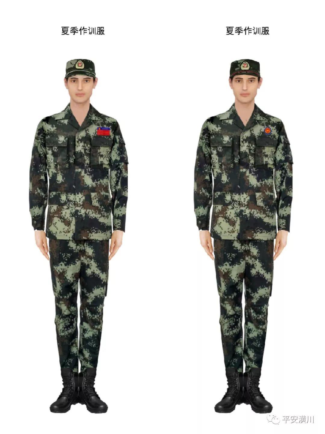 武警全套服装一览表，武警全套服装概览