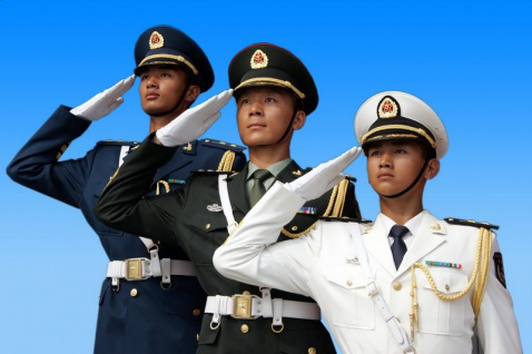 三军仪仗队护旗手，荣耀与责任的象征，三军仪仗队护旗手，荣耀与责任的代表