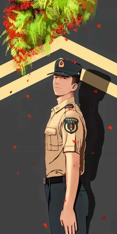 军人霸气壁纸，荣耀的象征与精神的体现，军人荣耀壁纸，霸气体现精神与象征的象征