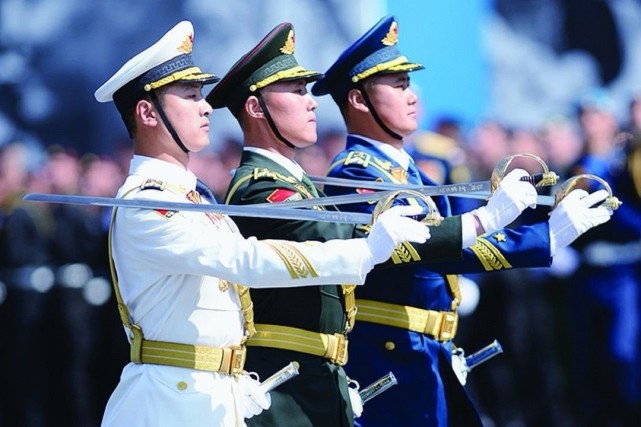 中国人民解放军陆海空三军仪仗队视频，荣耀与力量的展现，中国人民解放军陆海空三军仪仗队，荣耀与力量的震撼展示