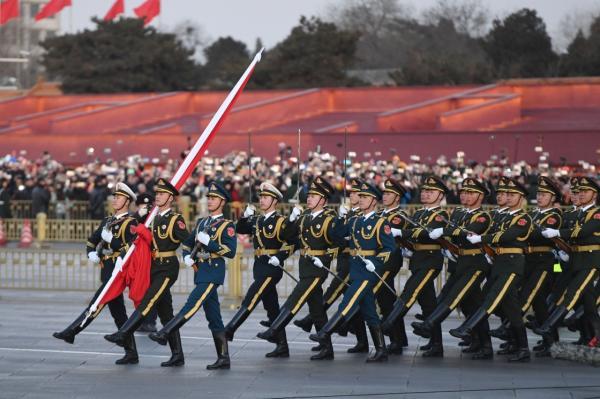 国旗护卫队要求，荣誉与责任的体现，国旗护卫队的荣耀与责任，要求与体现