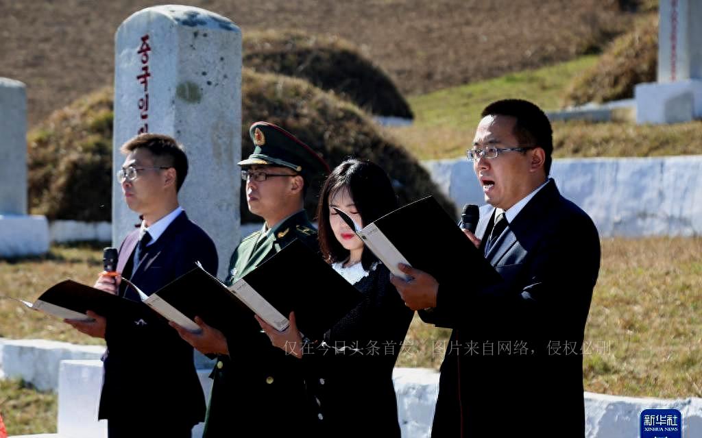 中国人民志愿军军歌合唱前的朗诵，英勇无畏，铸就辉煌历史，中国人民志愿军军歌合唱前的英勇无畏朗诵，铸就辉煌历史篇章