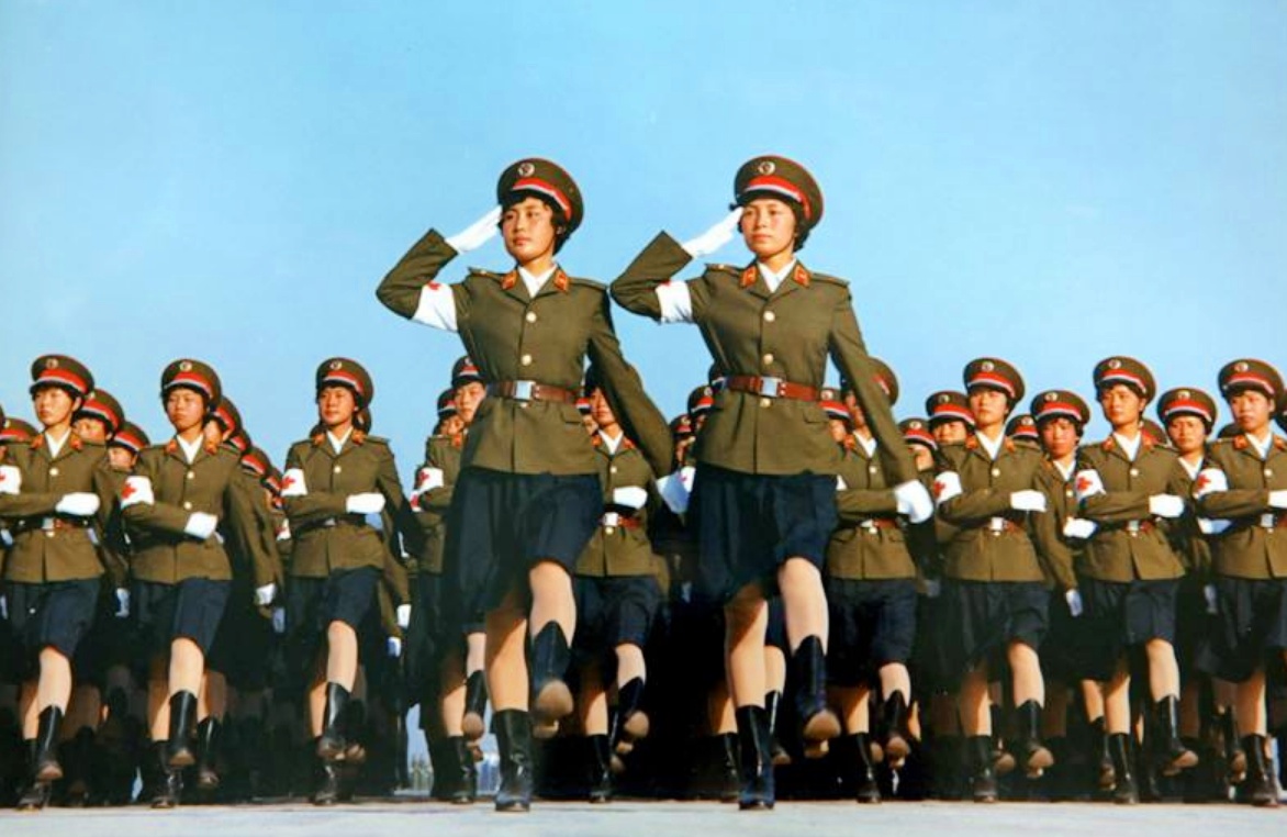 荣耀时刻,回顾1984年阅兵中的女兵方队,荣耀瞬间,1984年阅兵女兵方队回顾