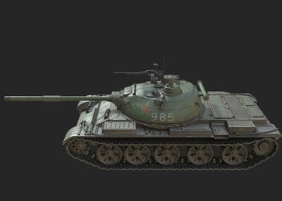 探究中国59式与苏联T-54坦克，冷战时代的钢铁巨兽，冷战时代的钢铁巨兽，中国59式与苏联T-54坦克深度探究