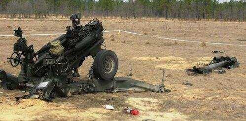 俄军成功摧毁美制M777榴弹炮，现代战争中的技术较量，俄军成功摧毁美制M777榴弹炮，现代战争技术大比拼