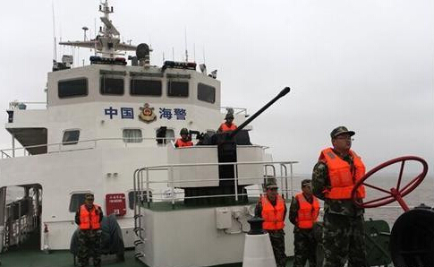 中国海警机关炮，捍卫海洋安全的重要力量，中国海警机关炮，捍卫海洋安全的主力军