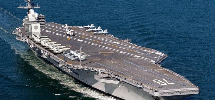 福特级航母的应用前景，未来海战的领航者，福特级航母未来应用前景，领航未来海战的新纪元
