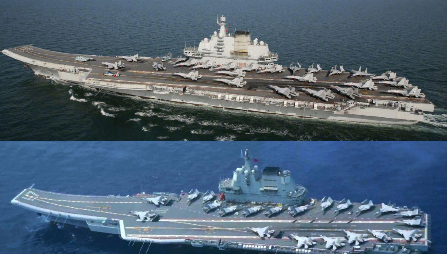 揭秘中国海军新航母,揭秘中国海军新航母的排水量及更多细节,揭秘,中国海军新航母的排水量及其他细节曝光