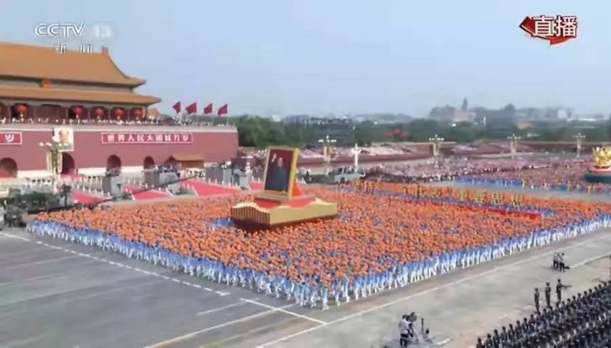 国庆阅兵中的群众方阵,数量与力量的展现,国庆阅兵群众方阵,数量与力量的震撼展现