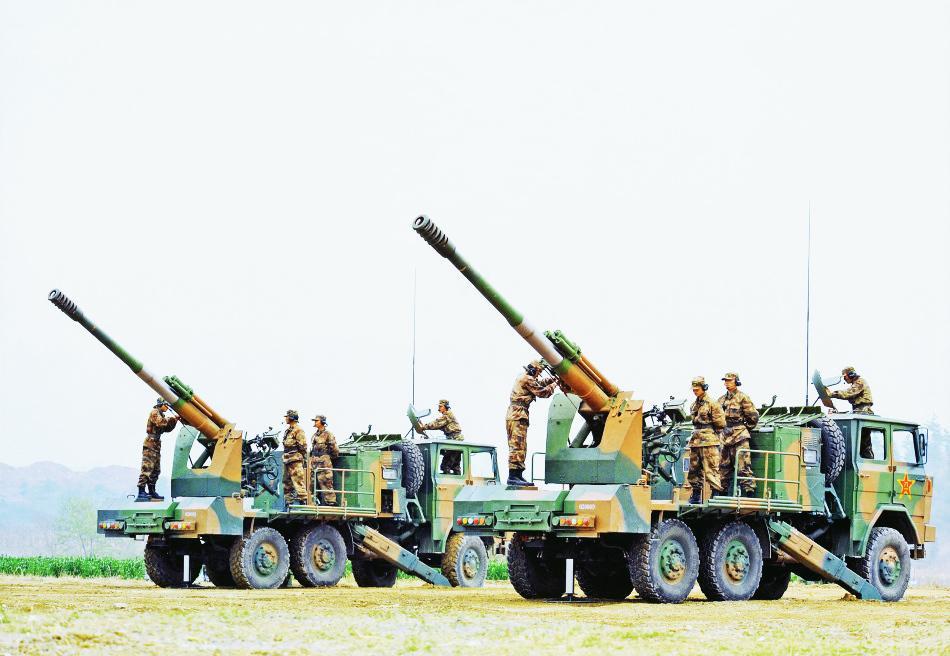 中国陆军的新锐力量,07式122mm自行榴弹炮,中国陆军新锐力量,07式122mm自行榴弹炮亮相