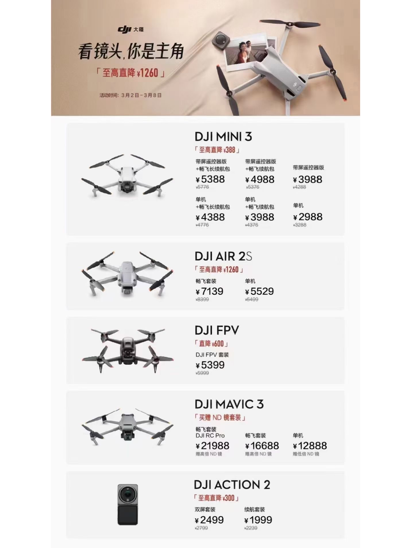 大疆无人机最便宜多少钱?全面解析大疆无人机价格及购买建议,大疆无人机价格全面解析,最低价格及购买建议