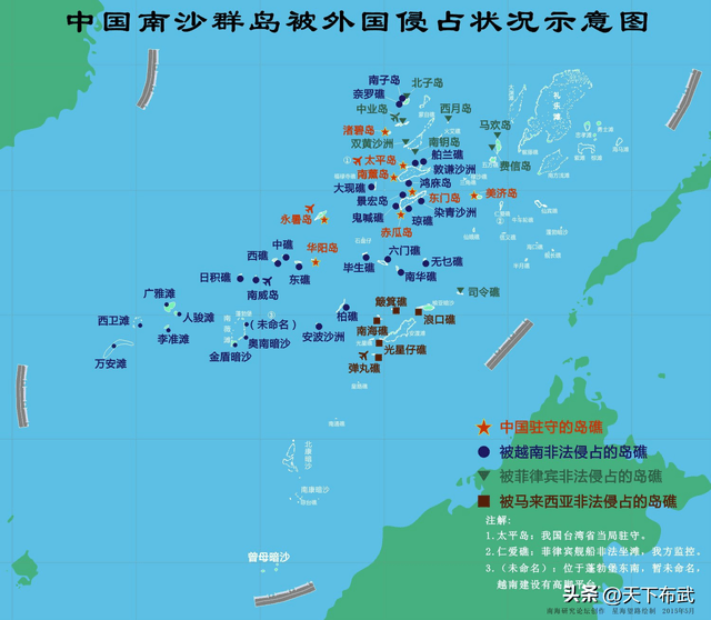中国南海造岛地图，揭示大国海洋战略的蓝图，中国南海造岛地图，揭示大国海洋战略的蓝图揭秘