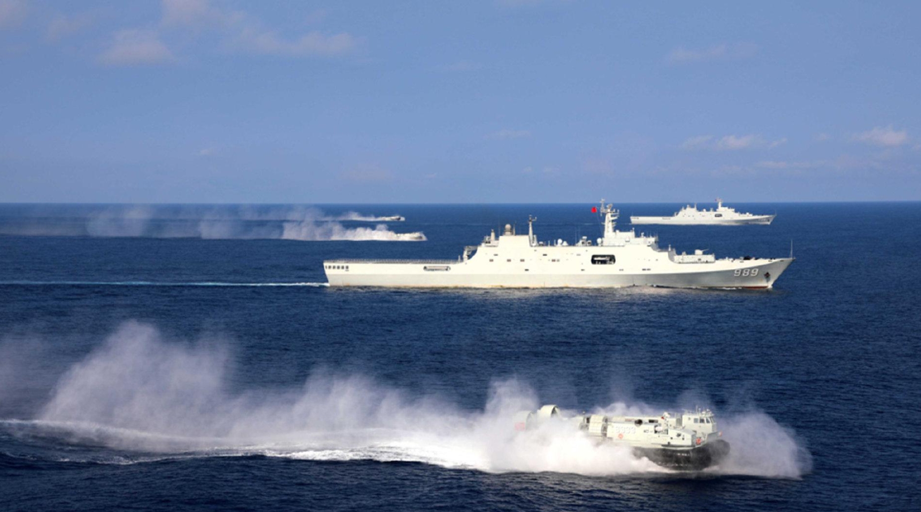 中国在南海的军事实力,现状与发展趋势分析,南海军事实力,中国的现状与发展趋势分析