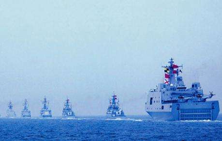 2009年中国海军，迈向新时代的步伐与力量，中国海军迈向新时代的步伐与力量展示风采于2009年