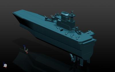 黄蜂级两栖攻击舰的3DMax建模，探索与实现，黄蜂级两栖攻击舰的3DMax建模，探索与实现之旅