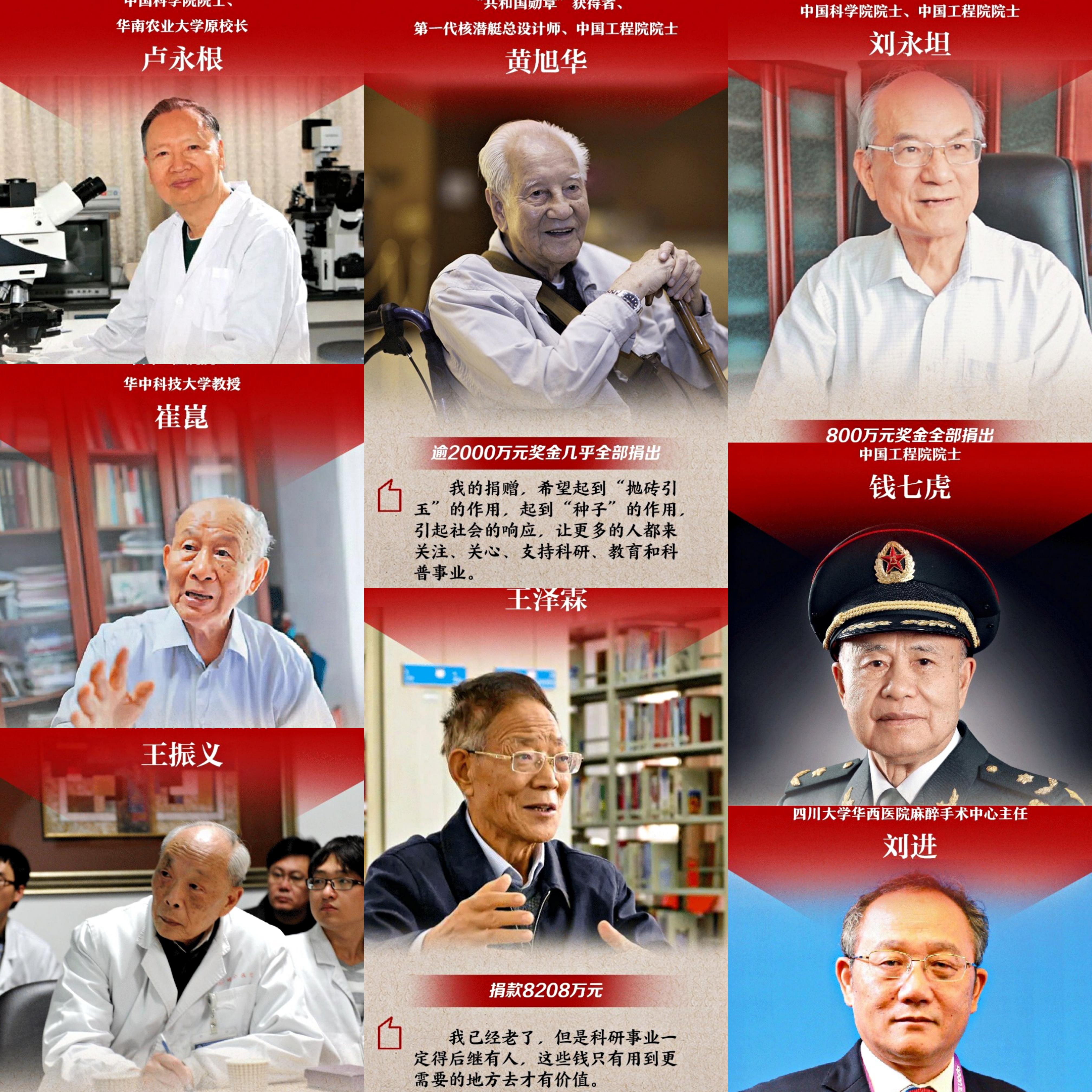 八一勋章，那些闪耀的科学家之星，八一勋章获得者，闪耀的科学家之星