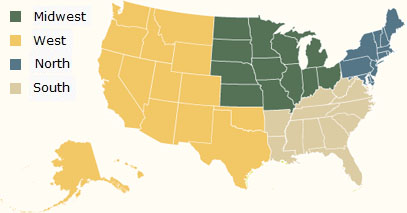 美国西部位置,地理、文化和经济的多元魅力,美国西部,地理多元魅力与文化经济风采