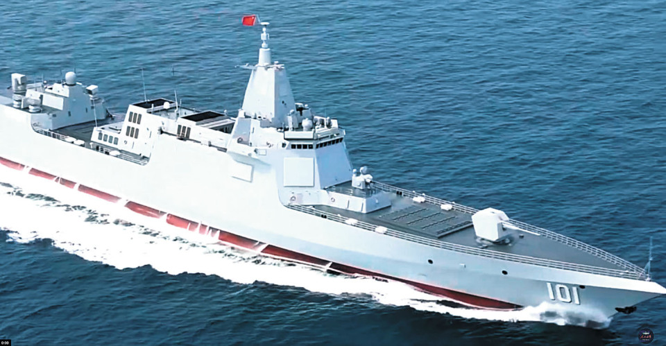 中国海军新纪元，055型驱逐舰的建造历程，中国海军新纪元，055型驱逐舰建造历程揭秘