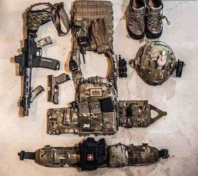 美军单兵武器设备图片概览,美军单兵武器设备全景展示