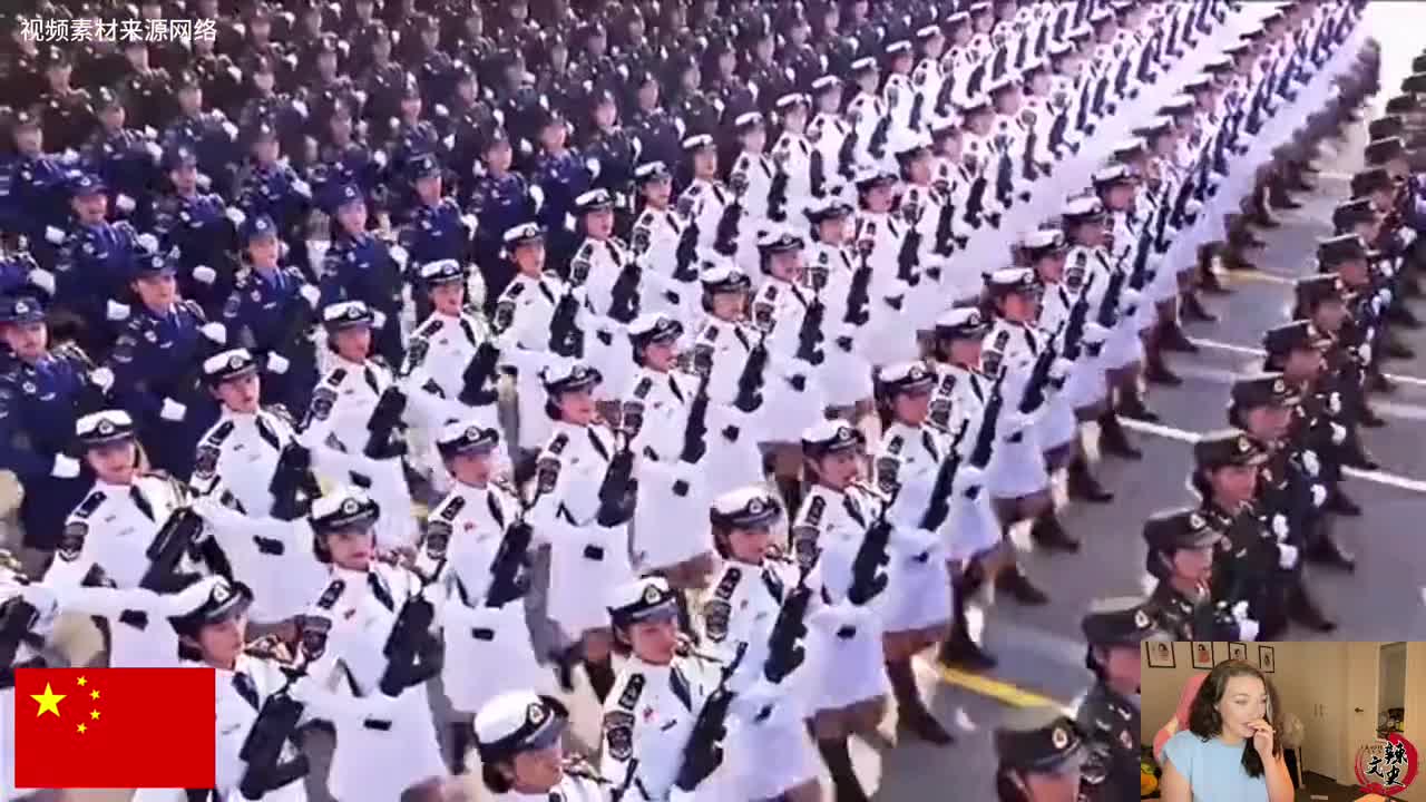 外国士兵直言,这是中国式阅兵,外国士兵眼中的中国式阅兵震撼瞬间