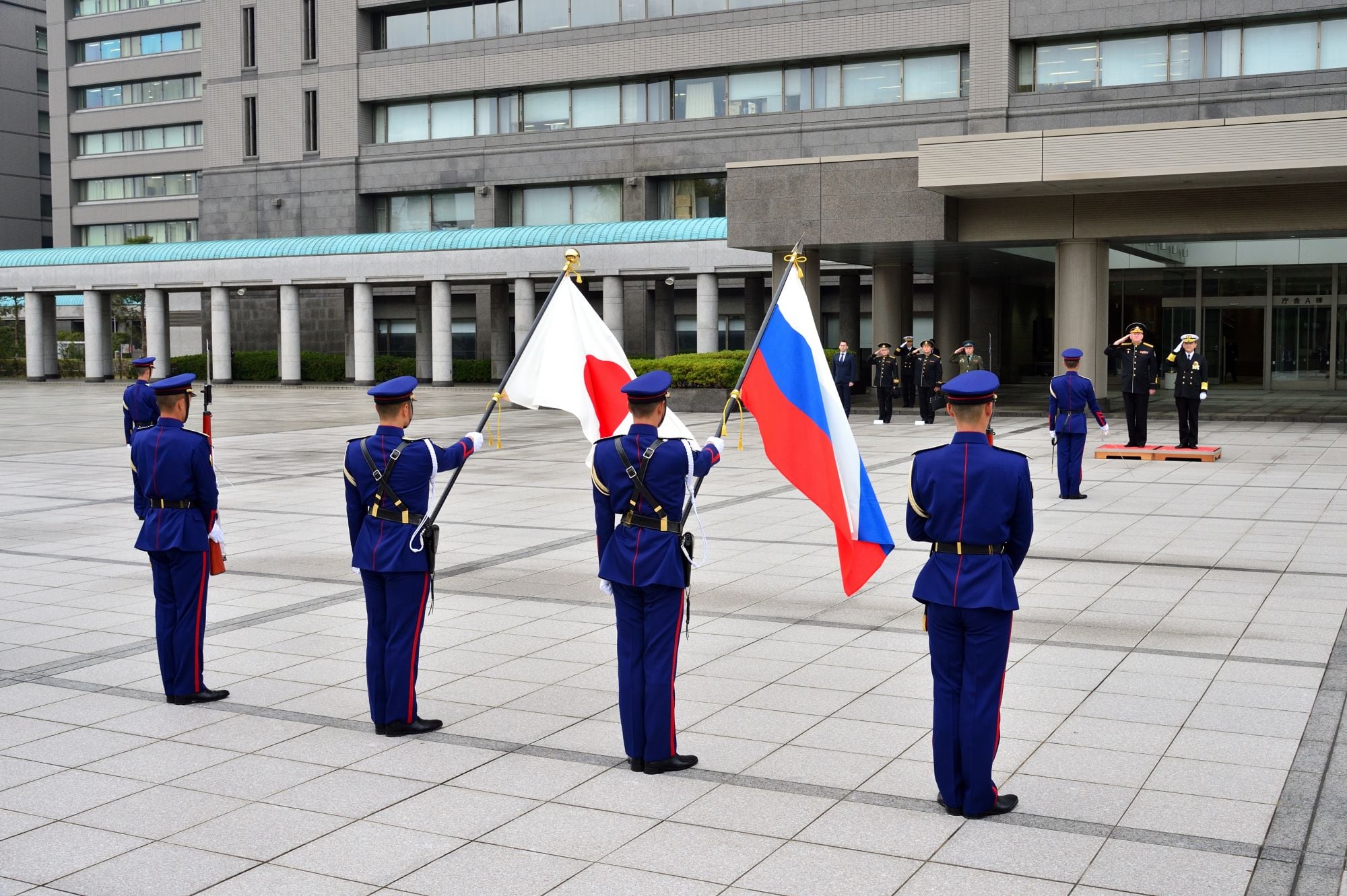 海军仪仗队受阅视频，荣耀与力量的展现，海军仪仗队阅兵风采，荣耀与力量的完美展现