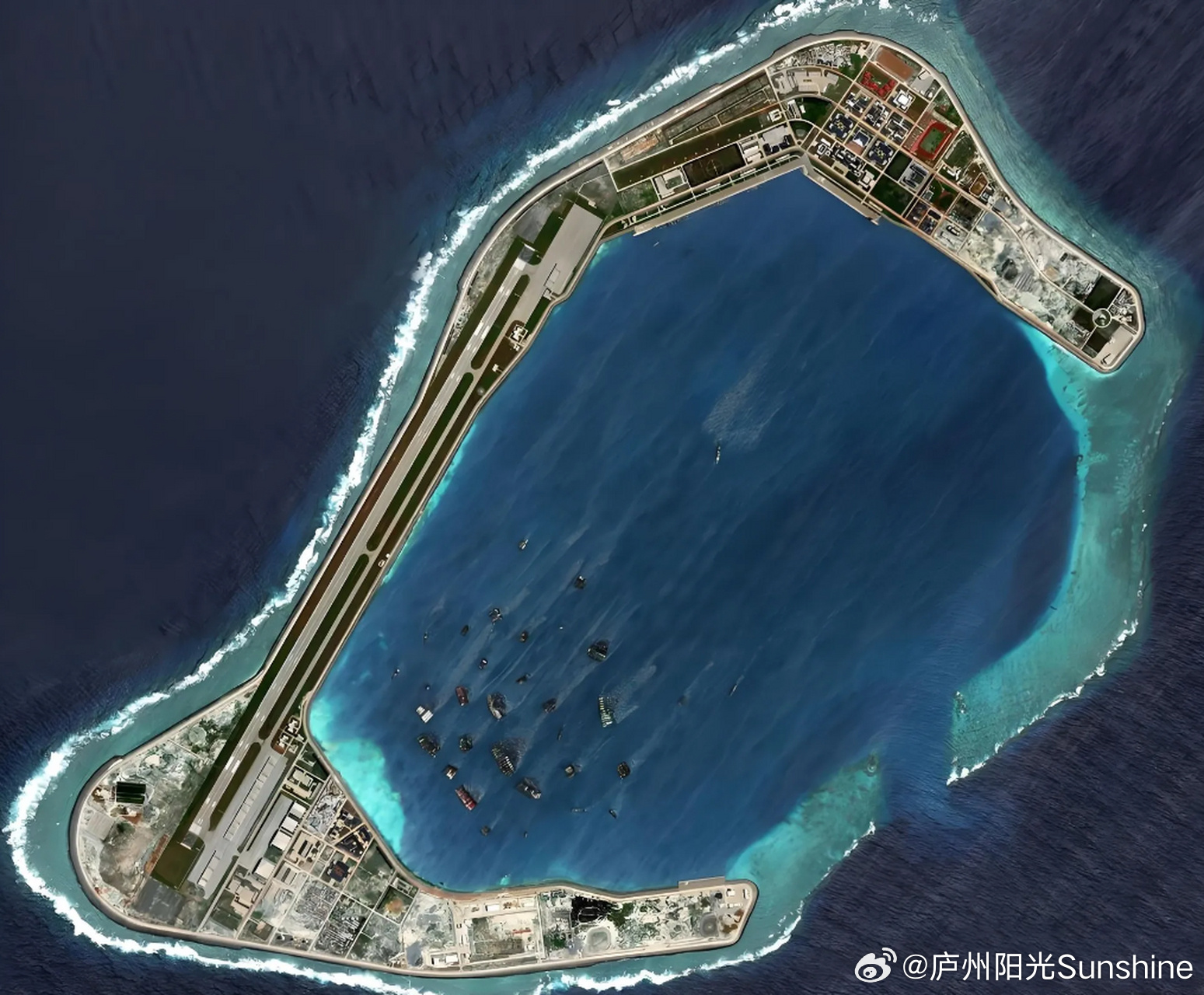 南海岛礁概览,南海岛礁全景概览