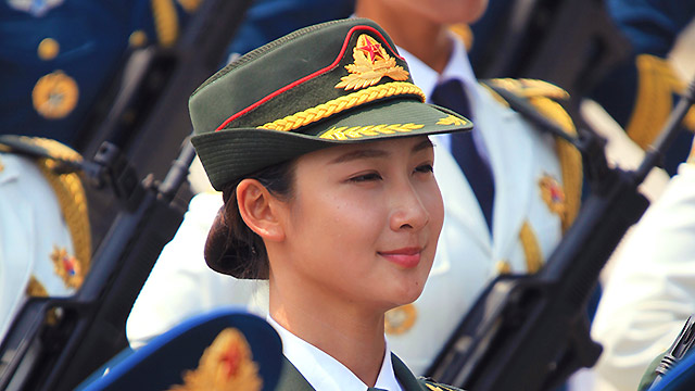 中国人民解放军仪仗队女兵高远,新时代的女英雄风采,中国人民解放军仪仗队女兵高远,新时代女英雄风采展现