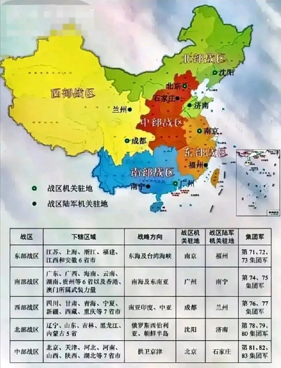 全球各大战区战力排名，深度解析与评估，全球各大战区战力深度解析与排名评估