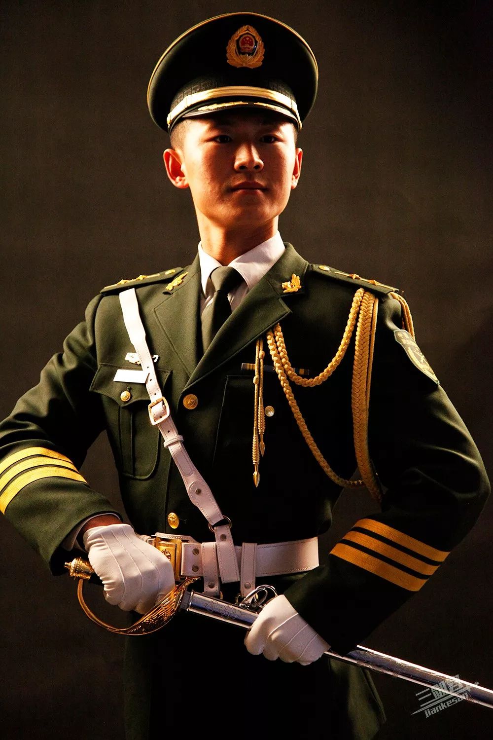 武警仪仗队,荣耀的象征与国家的骄傲,武警仪仗队,荣耀的象征与国家之光