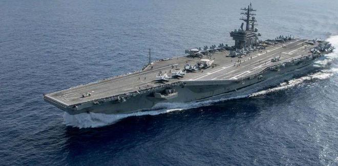 美国航母在南海的活动及其影响,南海活动揭秘,美国航母的动向及其战略影响